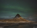 Aurora sopra al Kirkjufell